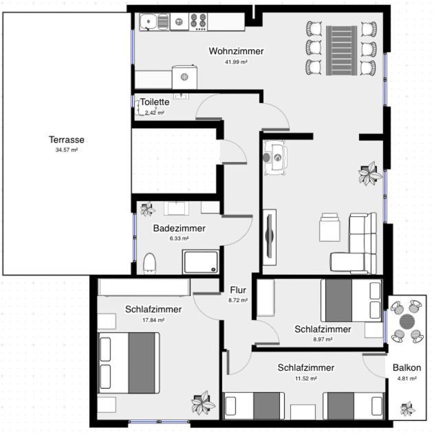 Ferienwohnung Auszeit Zwiefalten Экстерьер фото